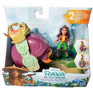 Disney Raya and the Last Dragon Raya and Tuk Tuk Action Figures New In Box